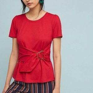 NWT Maeve by Anthropologie Dakota Wrap Top